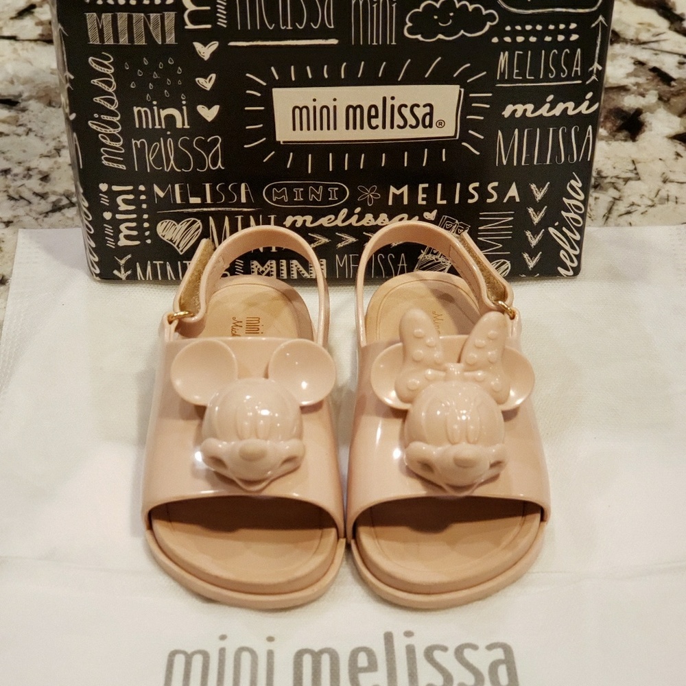 Mini melissa sandals